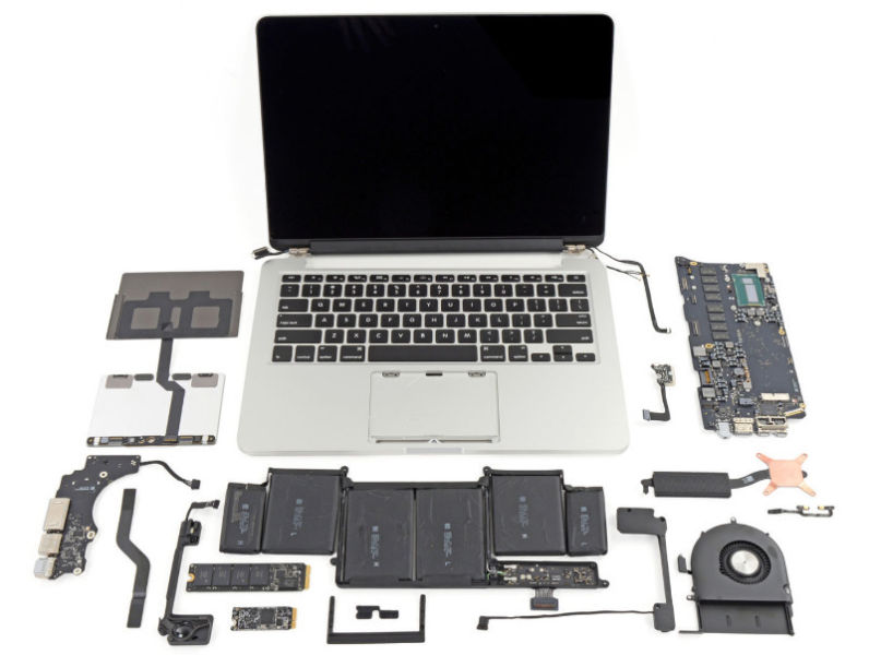Сложный ремонт Apple MacBook Pro в Ялте