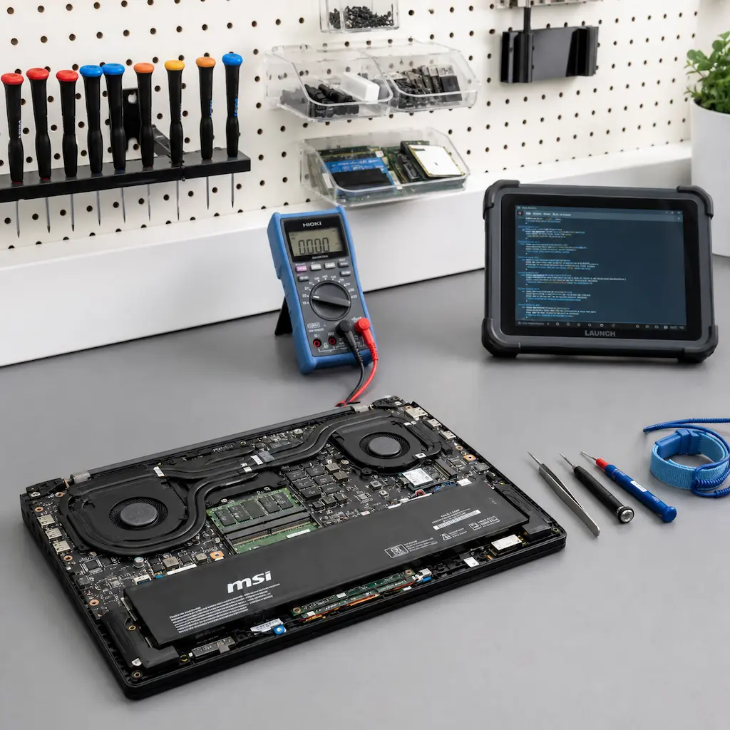 Сервисный центр по ремонту ноутбуков MSI в Ялте