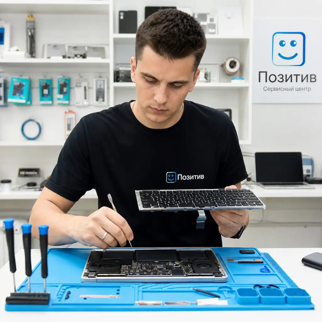 заменить клавиатуру на Apple Macbook в Ялте