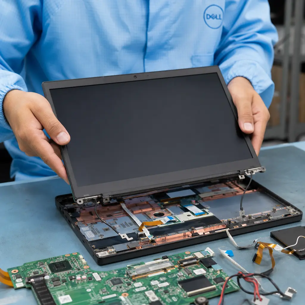 заменить матрицу ноутбука Dell в Ялте
