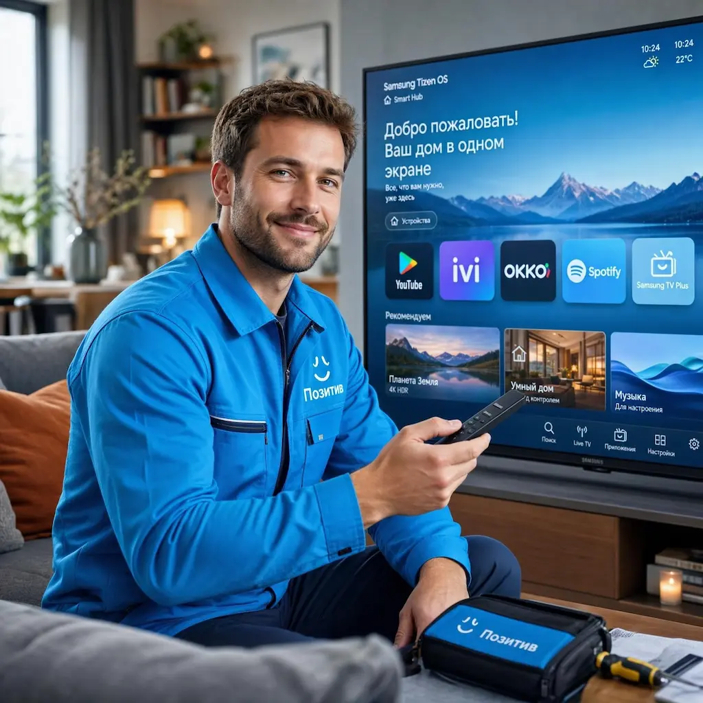 Настройка Smart TV в Ялте