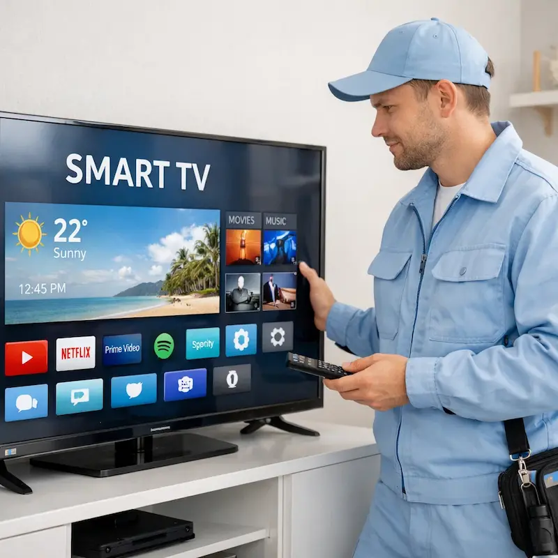Настройка Smart TV в Ялте