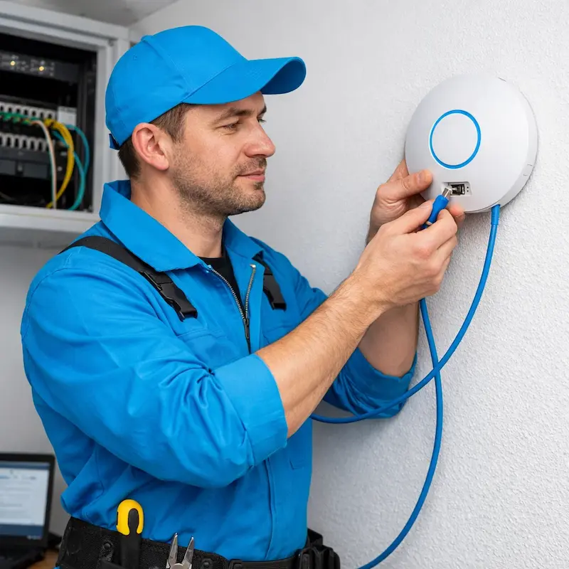 Подключение точки доступа в Ялте