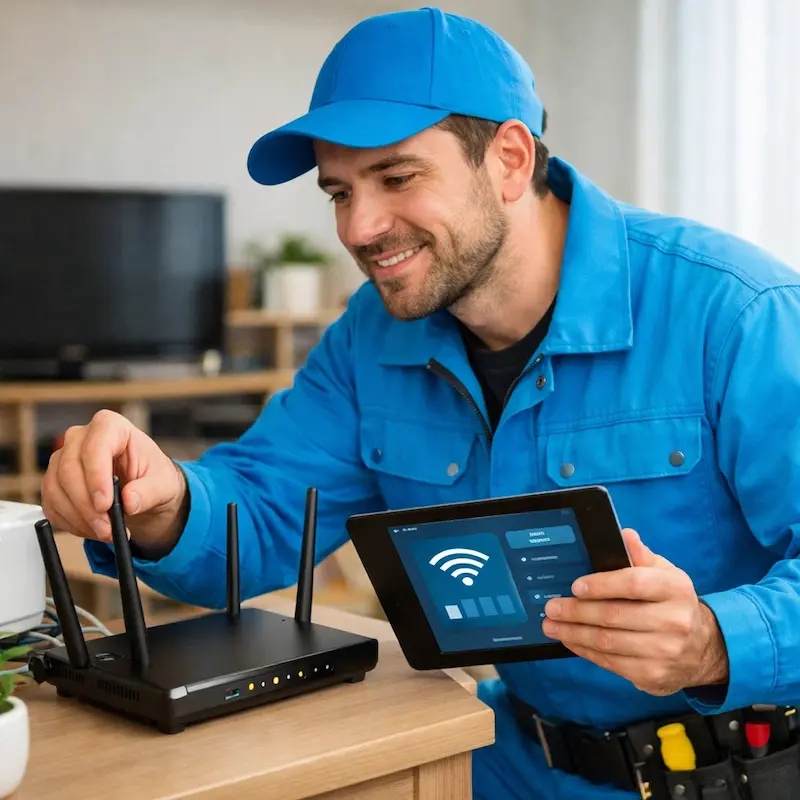 Настройка Wi-Fi для квартиры, дома и офиса в Ялте