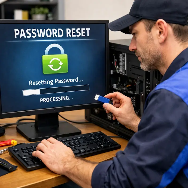 Удаление пароля на компьютере в Ялте