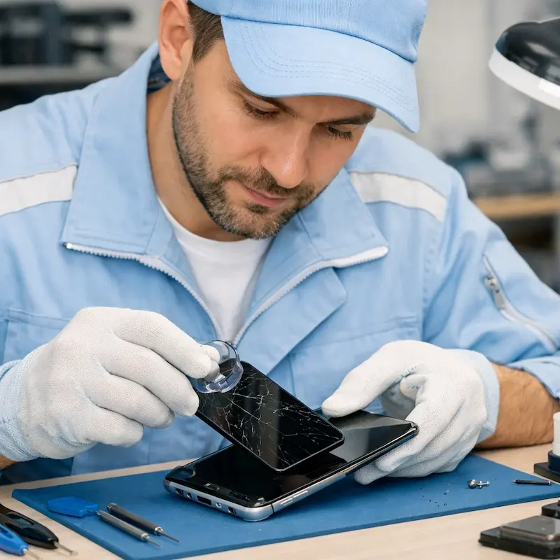 Заменить сенсорное стекло на смартфоне в Ялте