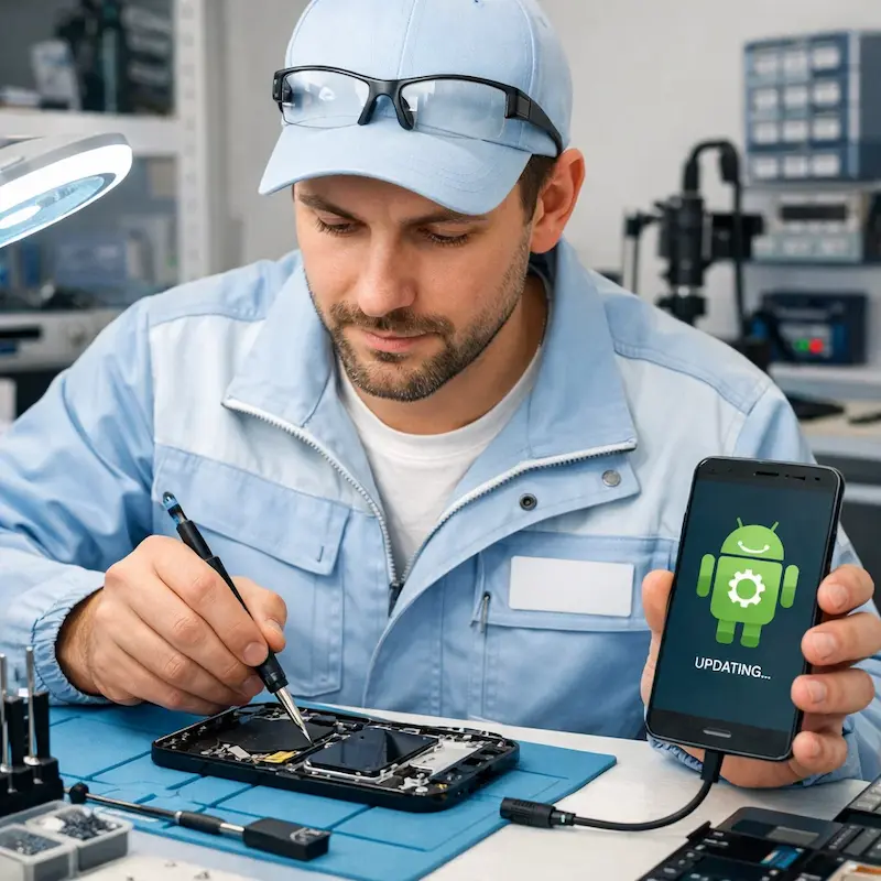 Настройка системы Android в Ялте