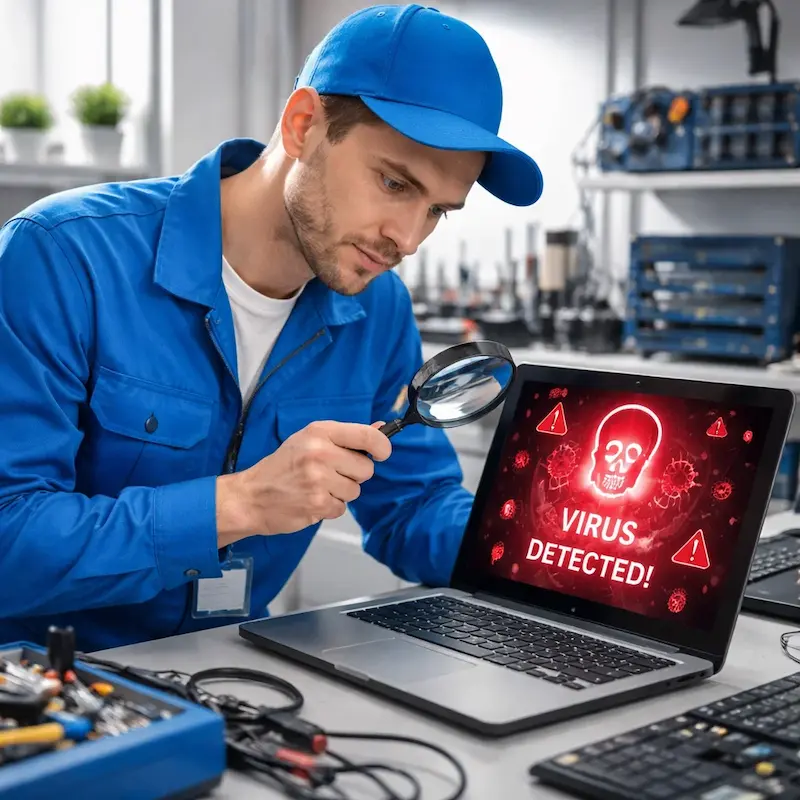 Поиск компьютерных вирусов в Ялте